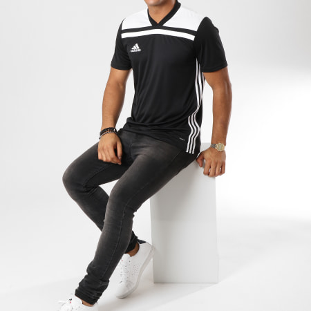 Adidas Performance - Tee Shirt Regista 18 Jersey CE8967 Noir Blanc