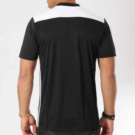 Adidas Sportswear - Tee Shirt Regista 18 Jersey CE8967 Noir Blanc