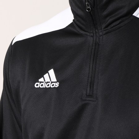 Adidas Sportswear - Sweat Col Zippé Regi18 TR Top CZ8647 Noir
