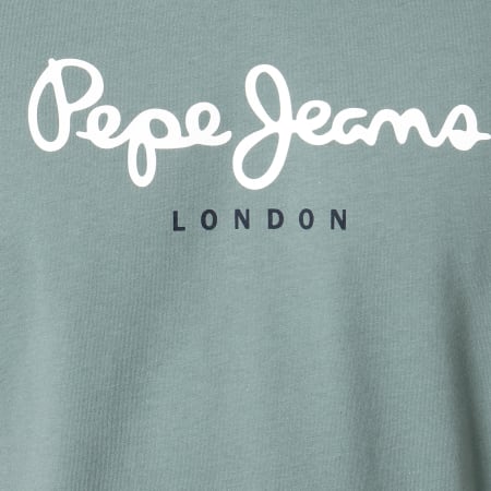 Pepe Jeans - Tee Shirt Eggo V Vert Clair