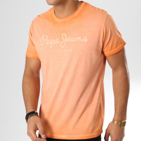 Pepe Jeans - Tee Shirt West Sir Orange