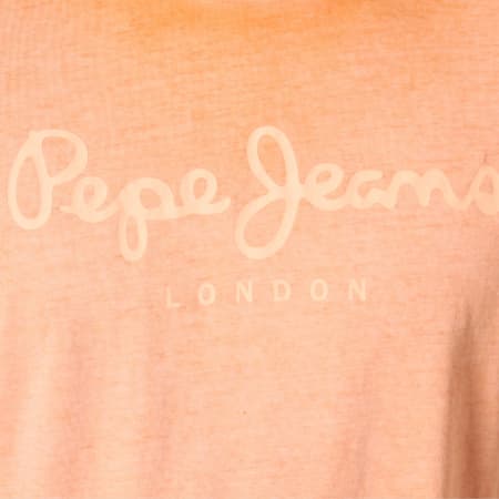 Pepe Jeans - Tee Shirt West Sir Orange