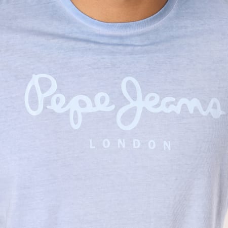 Pepe Jeans - Tee Shirt West Sir Bleu Clair