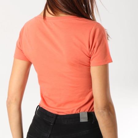 Pepe Jeans - Tee Shirt Femme Andrea Orange
