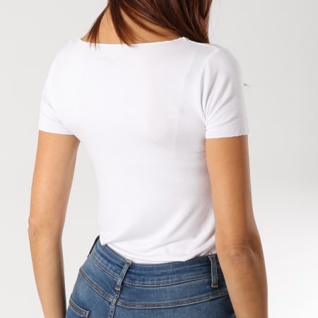 Pepe Jeans - Tee Shirt Femme Mona Blanc