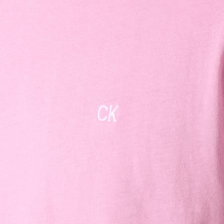 Calvin Klein - Tee Shirt CKJ Embroidery 0461 Rose
