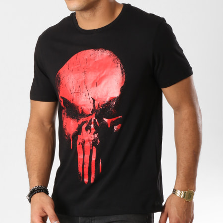 Marvel - Tee Shirt Daredevil Punisher Noir