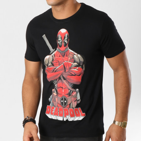 Deadpool - Tee Shirt Deadpool Front Noir