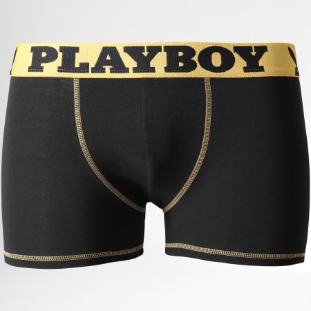 Playboy - Boxer Cow Boy Noir Doré