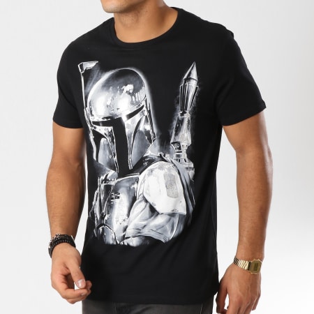 Star Wars - Tee Shirt Boba Fett Noir