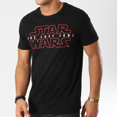 Star Wars - Tee Shirt Last Jedi Noir