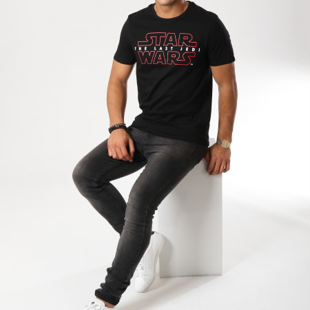 Star Wars - Tee Shirt Last Jedi Noir