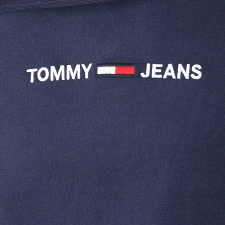 Tommy Hilfiger - Sweat Capuche Small Logo 5146 Bleu Marine