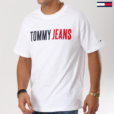 Tommy Hilfiger - Tee Shirt Tommy Jeans 5550 Blanc