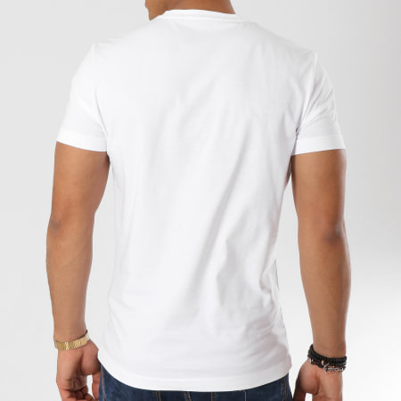 Calvin Klein - Tee Shirt Chest Crossed 10417 Blanc