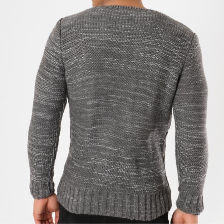 Classic Series - Pull 1007 Gris Anthracite Chiné