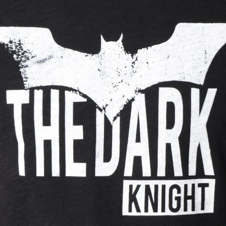 DC Comics - Tee Shirt The Dark Night Logo Noir
