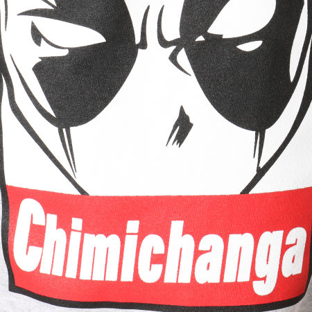 Deadpool - Tee Shirt Chimichanga Gris Chiné