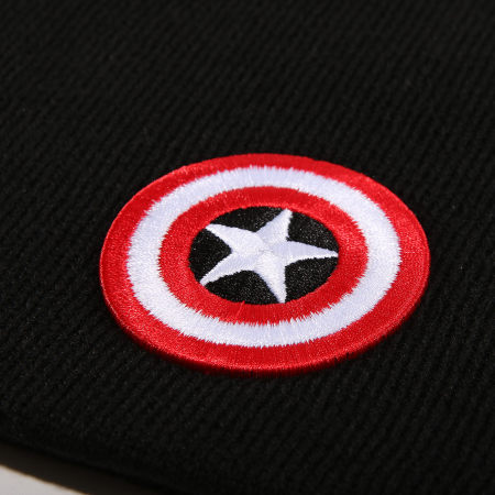 Captain America - Bonnet Logo Noir