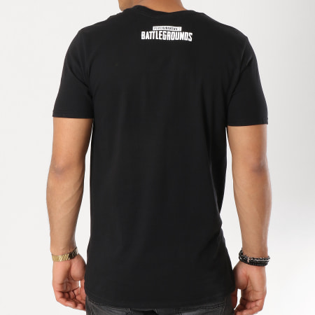 PlayerUnknown's Battlegrounds - Tee Shirt Icon Noir Blanc