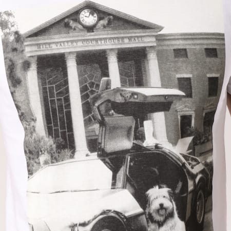 Séries TV et Films - Tee Shirt Einstein Blanc