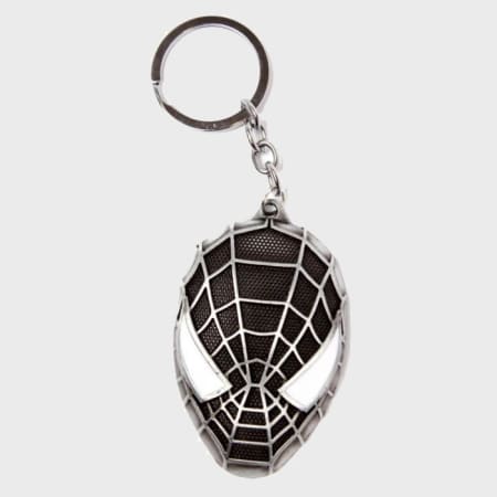 Marvel - Porte Clés Spider Man Logo Noir