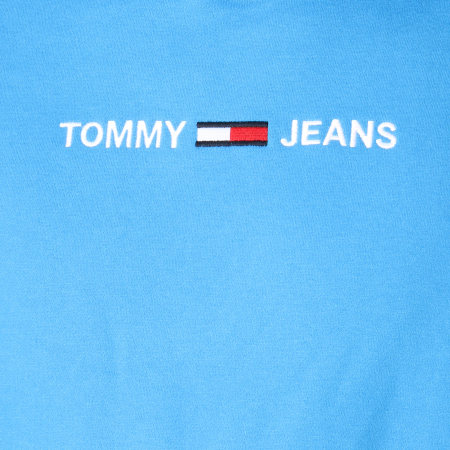 Tommy Hilfiger - Sweat Capuche Small Logo 5146 Bleu Clair
