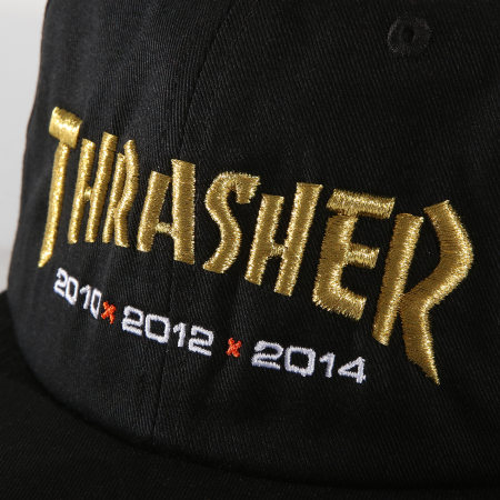 Thrasher - Casquette Snapback Gold Years 47' Brand San Francisco Giants Noir Doré
