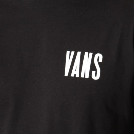 Vans - Tee Shirt Manches Longues Type Straker A3HXK Noir