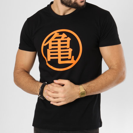 Dragon Ball Z - Tee Shirt RH8870B Noir Orange