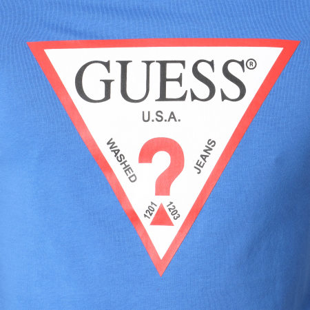 Guess - Tee Shirt M91I29I3Z00 Bleu Clair