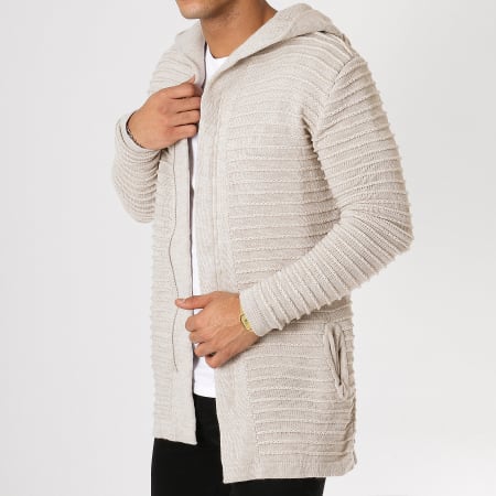 Gilet a online capuche oversize
