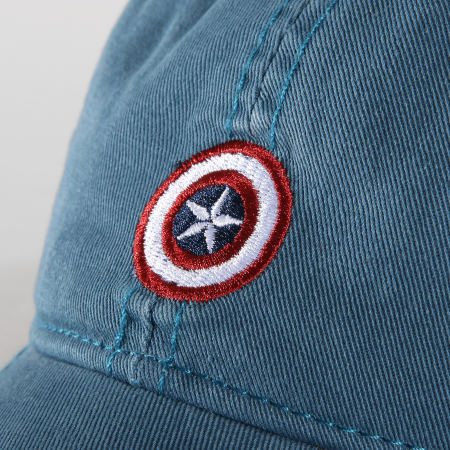 Captain America - Casquette Shield Bleu Clair