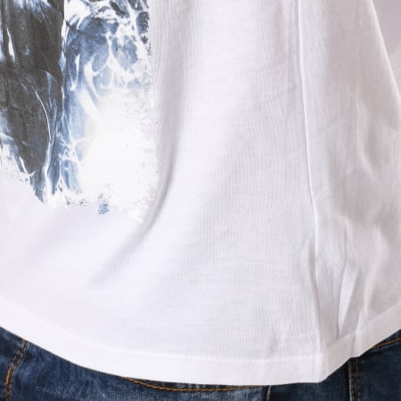Séries TV et Films - Tee Shirt Logo 007 Blanc