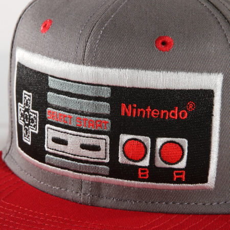 Nintendo - Casquette Snapback Controller Gris