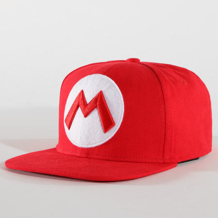 Nintendo - Casquette Snapback Super Mario Rouge