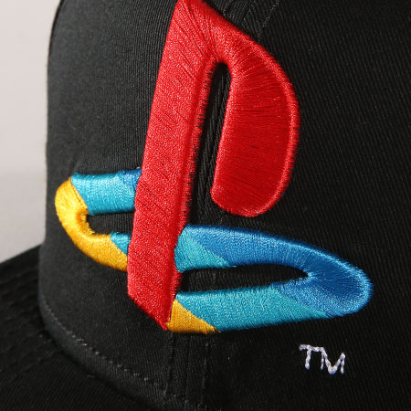 Playstation - Casquette Snapback Logo Noir