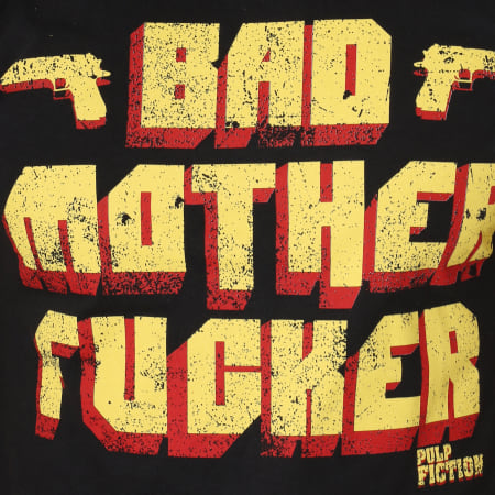 Pulp Fiction - Tee Shirt Bad Mother Noir