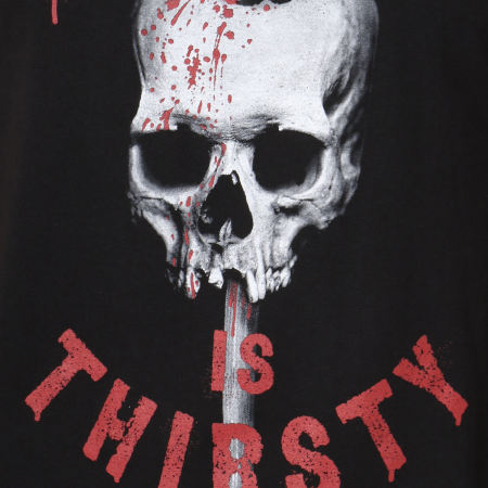 The Walking Dead - Tee Shirt Thirsty Noir