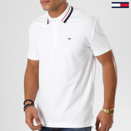 Tommy Hilfiger - Polo Manches Courtes Tommy Classics 5509 Blanc