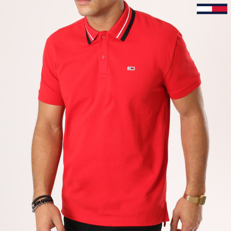 Tommy Hilfiger - Polo Manches Courtes Tommy Classics 5509 Rouge