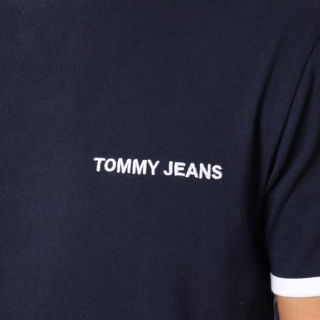 Tommy Hilfiger - Tee Shirt Tommy Ringer 5526 Bleu Marine