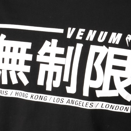 Venum - Tee Shirt Limitless 03609 Noir