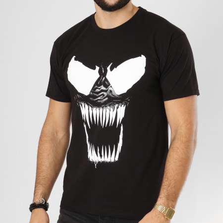Spiderman - Tee Shirt Venom Bare Noir