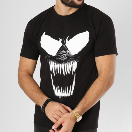 Spiderman - Tee Shirt Venom Bare Noir