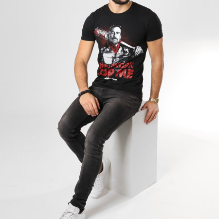 The Walking Dead - Tee Shirt You Work For Me Noir