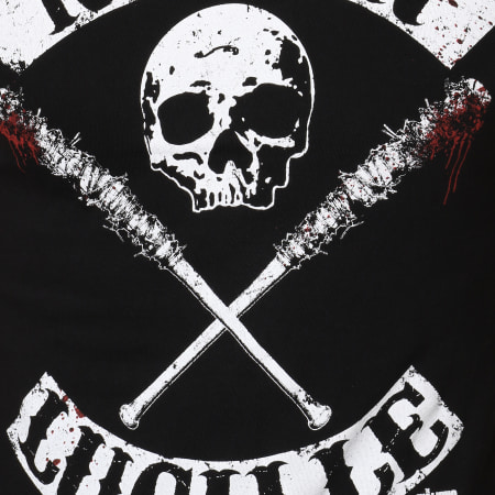 The Walking Dead - Tee Shirt Negan Lucille Noir