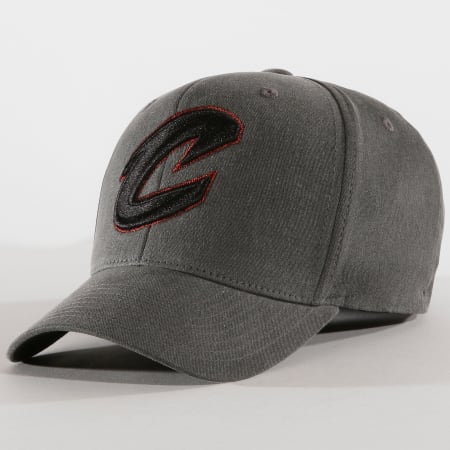 Mitchell and Ness - Casquette Cleveland Cavaliers Washed Denim Gris Anthracite