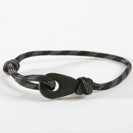 Fathom - Bracelet Apia Noir Gris