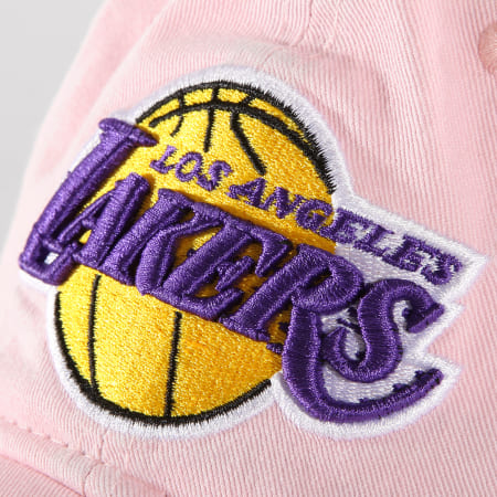 New Era - Casquette Snapback Los Angeles Lakers Pastel 70435858 Rose